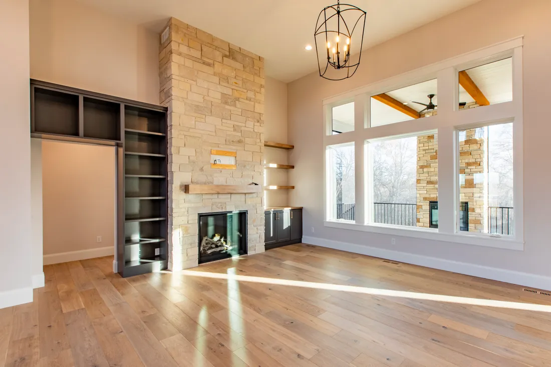 Custom home interior by Keller Homes